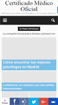 Mobile Screenshot of certificadomedico.org