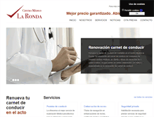 Tablet Screenshot of certificadomedico.com